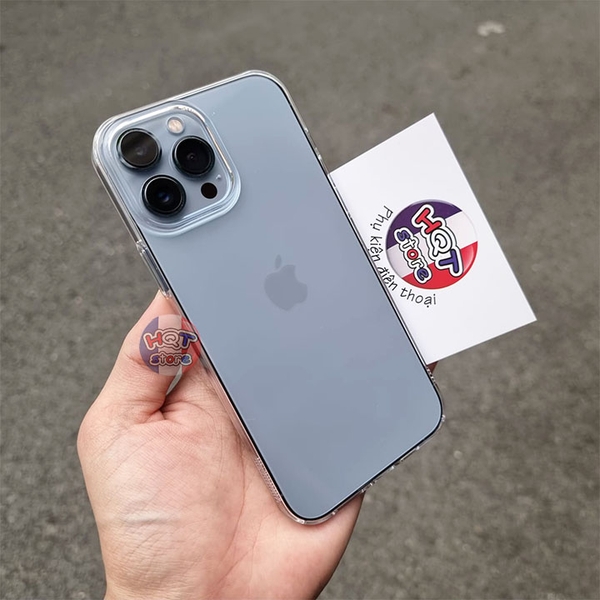 Ốp lưng trong suốt Memumi Clear cho IPhone 13 Pro Max / 13 Pro / 13