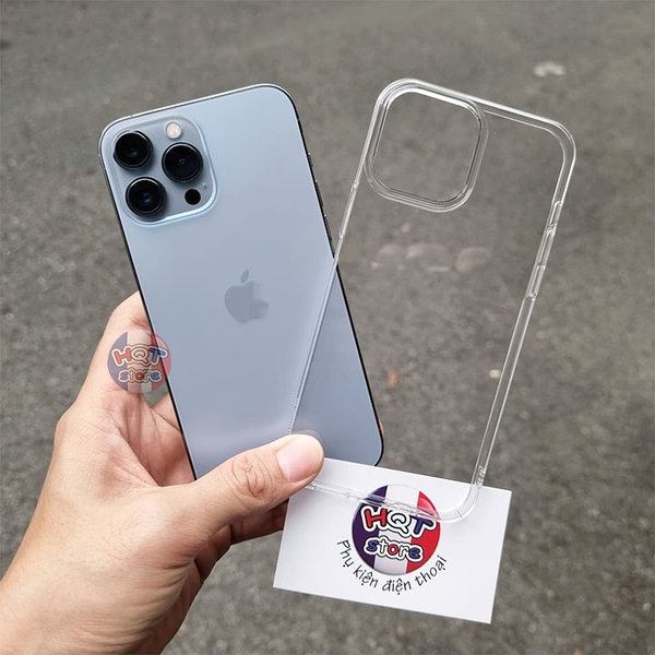 Ốp lưng trong suốt Memumi Clear cho IPhone 13 Pro Max / 13 Pro / 13