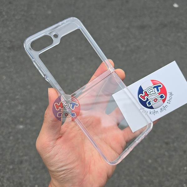 Ốp lưng trong suốt viền dẻo Likgus Zero cho Galaxy Z Flip 6