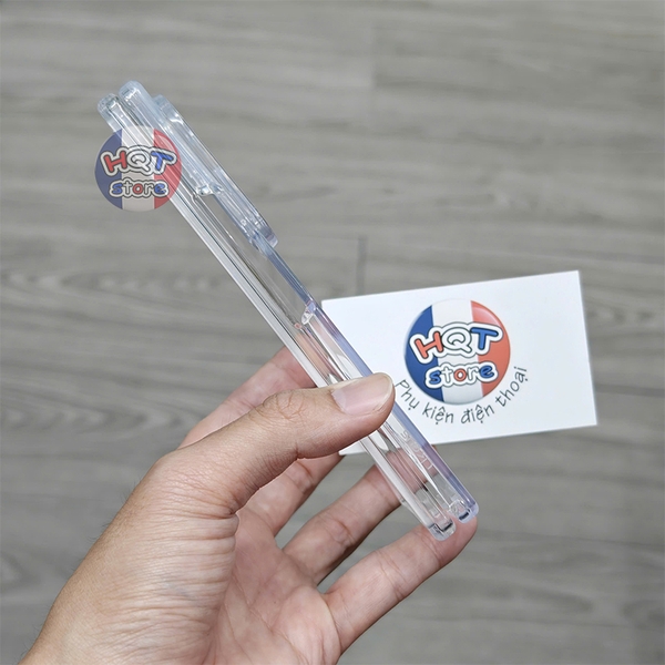 Ốp lưng trong suốt viền dẻo Likgus Zero cho Z Fold 7 / Fold 6