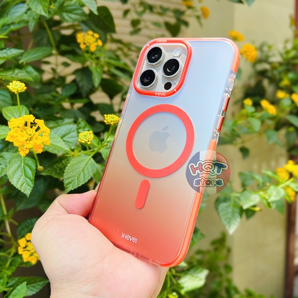 Ốp lưng trong X-LEVEL Colorful Magsafe iPhone 15 Pro Max / 14 Pro Max