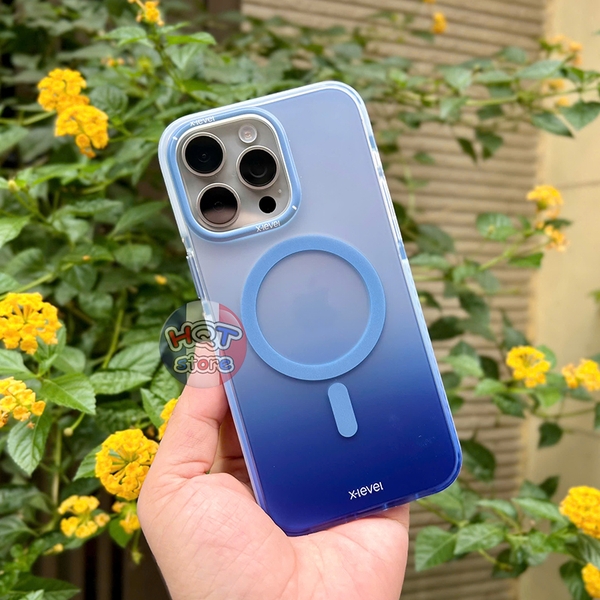 Ốp lưng trong X-LEVEL Colorful Magsafe iPhone 15 Pro Max / 14 Pro Max