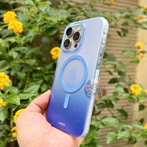 Ốp lưng trong X-LEVEL Colorful Magsafe iPhone 15 Pro Max / 14 Pro Max
