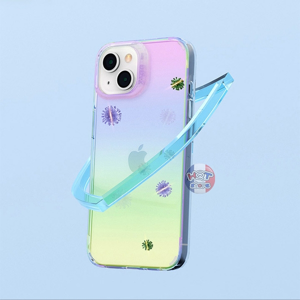 Ốp lưng ZAGG Iridescent Anti-microbial Case IPhone 13 Pro Max / 13 Pro