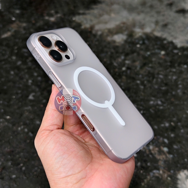 Ốp nhựa cứng nhám ZAGG Hampton Snap Lite Case iPhone 16 Pro Max 16Pro