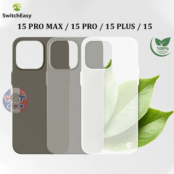 Ốp siêu mỏng SwitchEasy Ultra Slim 0.35mm IPhone 15ProMax 15Pro 15Plus 15