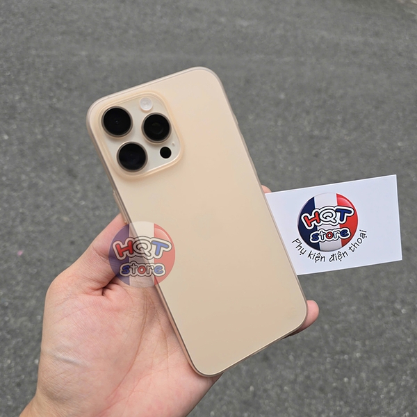 Ốp siêu mỏng SwitchEasy Ultra Slim 0.35mm IPhone 16 Pro Max / 16 Pro