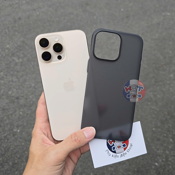 Ốp siêu mỏng SwitchEasy Ultra Slim 0.35mm IPhone 16 Pro Max / 16 Pro