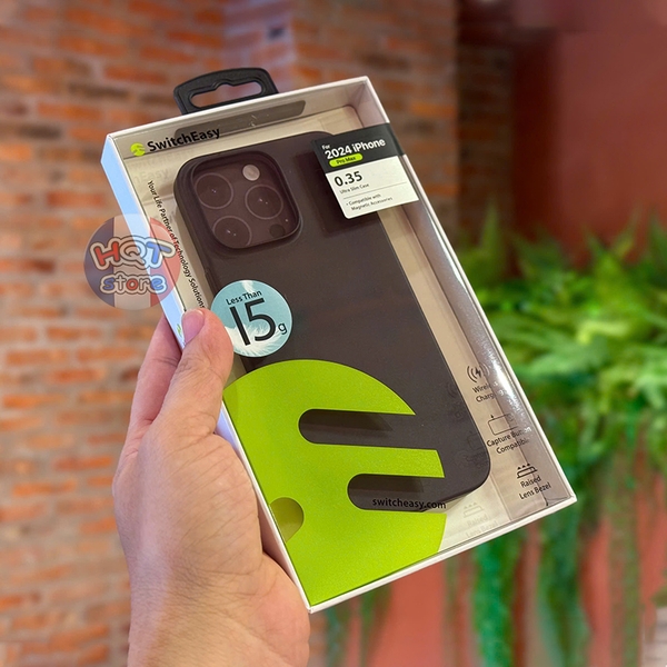 Ốp siêu mỏng SwitchEasy Ultra Slim 0.35mm IPhone 16 Pro Max / 16 Pro