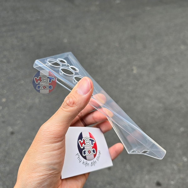 Ốp siêu mỏng trong suốt Ultra Slim 0.4mm (Clear) S24 Ultra S24Plus S24
