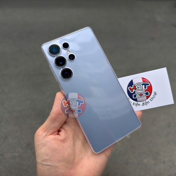Ốp siêu mỏng trong suốt Ultra Slim 0.4mm (Clear) S25 Ultra S25Plus S25