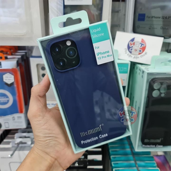 Ốp Silicon Case Memumi siêu mỏng cho Iphone 12 Pro Max / 12 Pro / 12