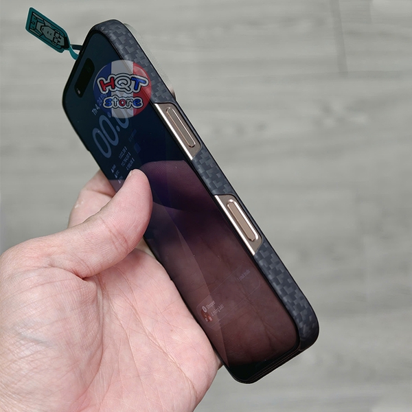 Ốp sợi carbon Benks ArmorGrid ArmorAir Case IPhone 16 Pro Max / 16 Pro
