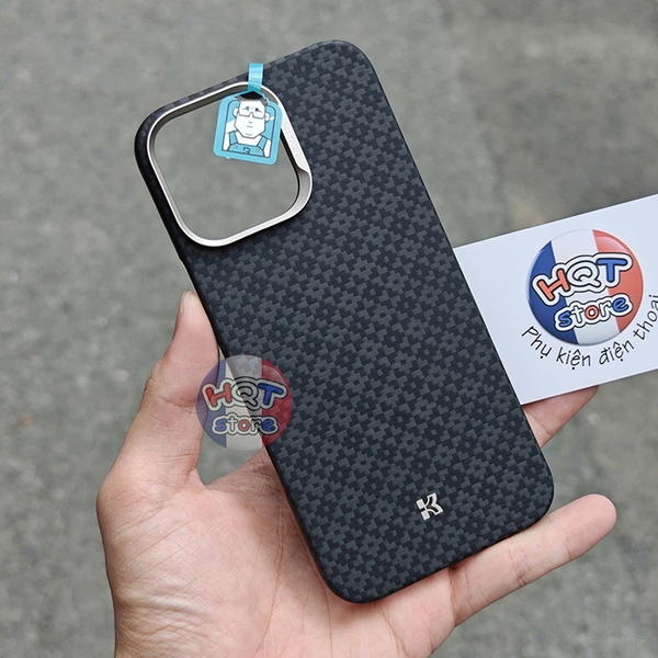 Ốp sợi carbon Benks ArmorGrid ArmorAir Case IPhone 16 Pro Max / 16 Pro