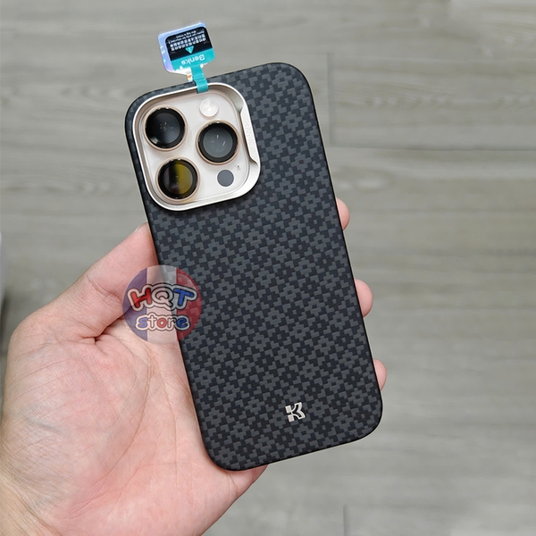 Ốp sợi carbon Benks ArmorGrid ArmorAir Case IPhone 16 Pro Max / 16 Pro