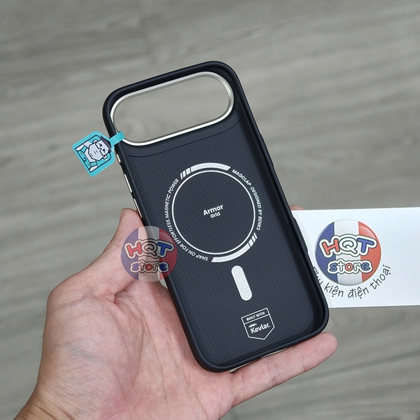 Ốp sợi carbon Benks ArmorGrid ArmorPro Y2 Case cho IPhone Air / 17 Air