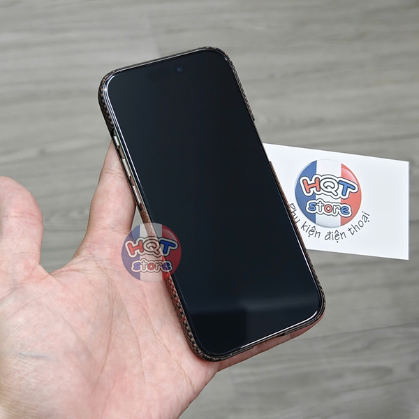 Ốp sợi carbon PITAKA PitaTap cho iPhone 16 Pro Max 16 Pro (nút camera)