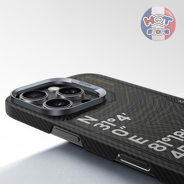 Ốp sợi kevlar 600D A1 Benks Kailash Mountain Case iPhone 16 Pro Max