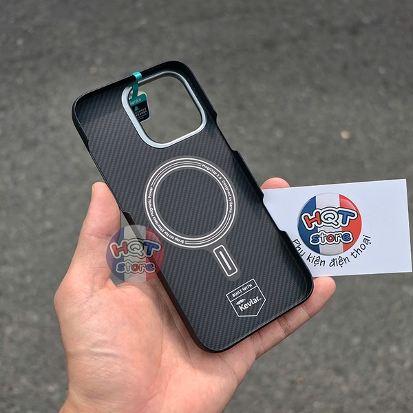 Ốp sợi kevlar 600D A1 Benks Kailash Mountain Case iPhone 16 Pro Max