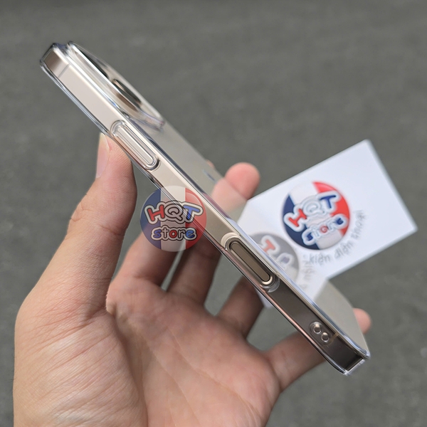 Ốp trong suốt Memumi Clear IPhone 16 Pro Max / 16 Pro / 16 Plus / 16