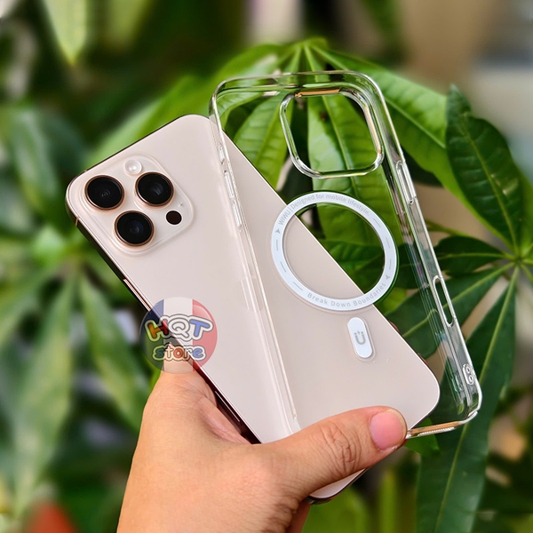 Ốp trong WiWU Invisible Pro Magsafe iPhone 16 Pro Max 16Pro 16 Plus 16