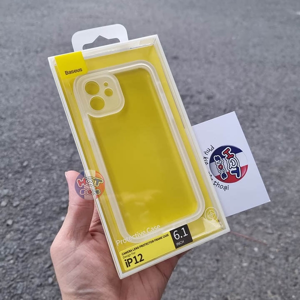 Ốp viền Bumper Baseus Frame Case cho IPhone 12 Pro Max / 12 Pro / 12