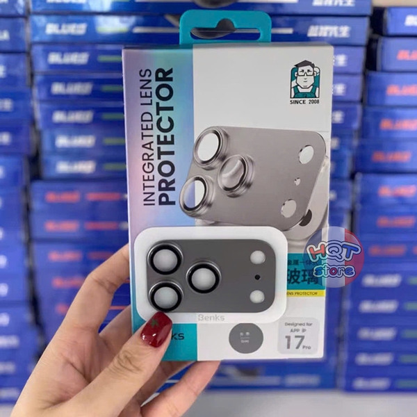 Ốp viền Camera Benks Corning Integrated Lens iPhone 17 Pro Max 17 Pro