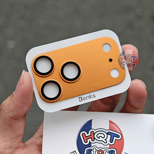 Ốp viền Camera Benks Corning Integrated Lens iPhone 17 Pro Max 17 Pro
