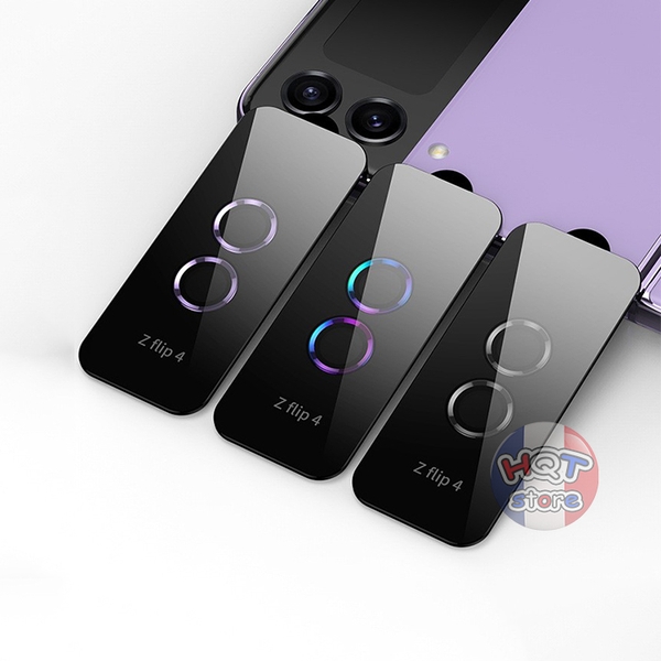Ốp viền kính bảo vệ 2 camera Lens Protector cho Galaxy Z Flip 4 (5G)