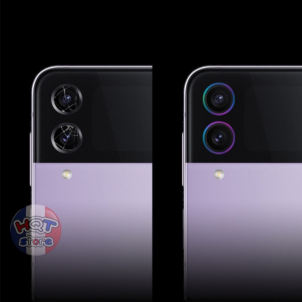 Ốp viền kính bảo vệ 2 camera Lens Protector cho Galaxy Z Flip 4 (5G)