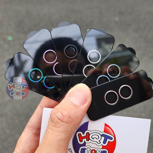 Ốp viền kính bảo vệ 2 camera Lens Protector cho Galaxy Z Flip 4 (5G)
