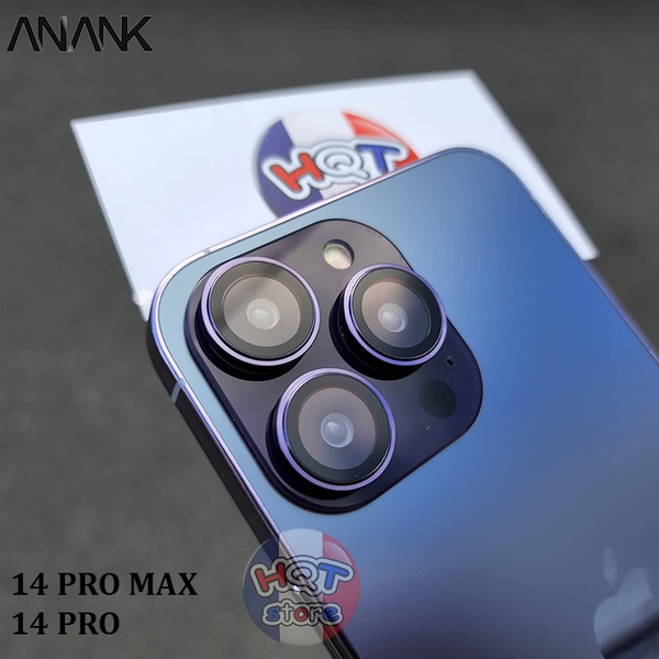 Ốp viền kính bảo vệ Camera ANANK AR Lens Ring IPhone 14 Pro Max 14 Pro