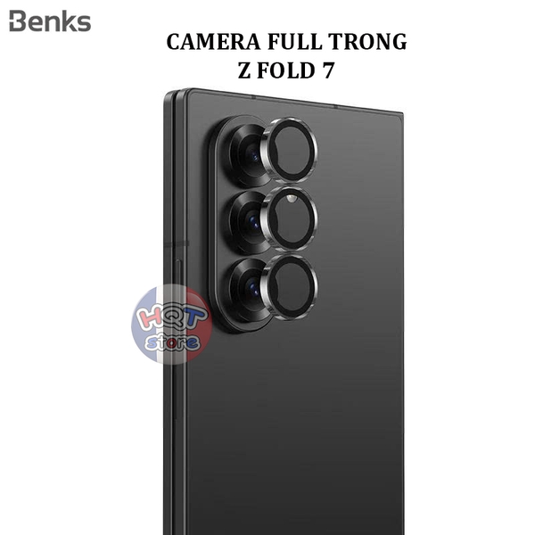 Ốp viền kính bảo vệ camera Benks GlassWarrior Lens Protector Z Fold 7
