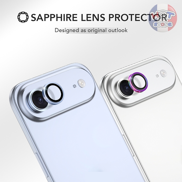 Ốp viền kính bảo vệ Camera Hoda Sapphire cho iPhone 17 / Air
