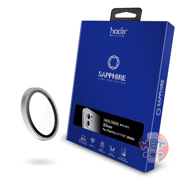 Ốp viền kính bảo vệ Camera Hoda Sapphire iPad Pro 11 / 13 inch M4 2024