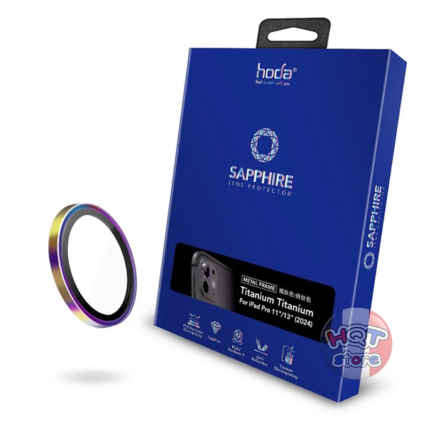 Ốp viền kính bảo vệ Camera Hoda Sapphire iPad Pro 11 / 13 inch M4 2024