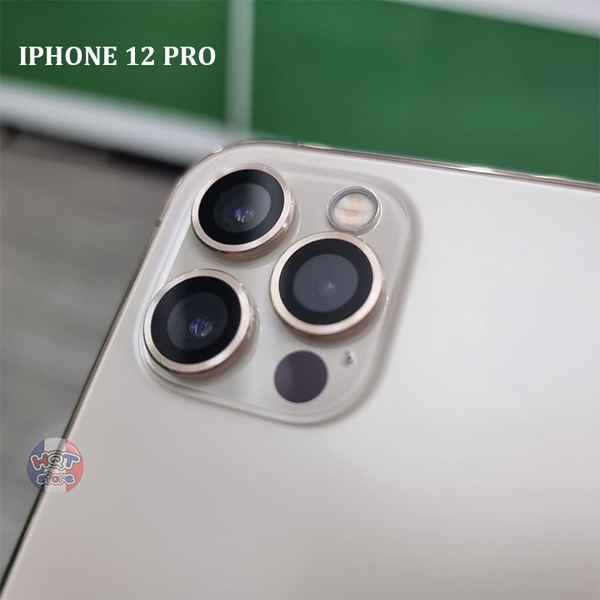 Ốp viền kính bảo vệ Camera Hoda Sapphire IPhone 12 Pro Max / 12 Pro