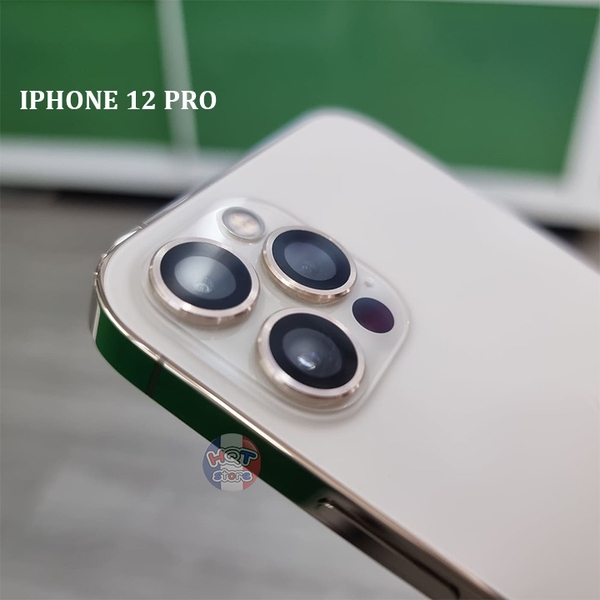 Ốp viền kính bảo vệ Camera Hoda Sapphire IPhone 12 Pro Max / 12 Pro