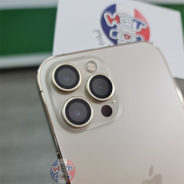 Ốp viền kính bảo vệ Camera Hoda Sapphire IPhone 12 Pro Max / 12 Pro