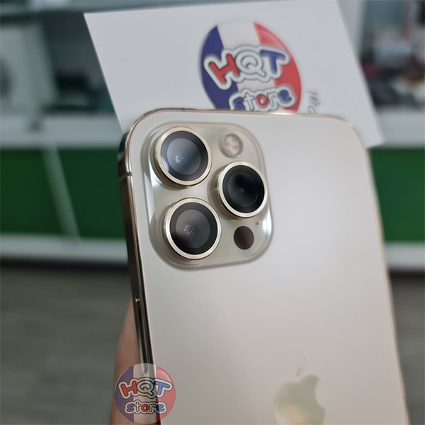 Ốp viền kính bảo vệ Camera Hoda Sapphire IPhone 12 Pro Max / 12 Pro