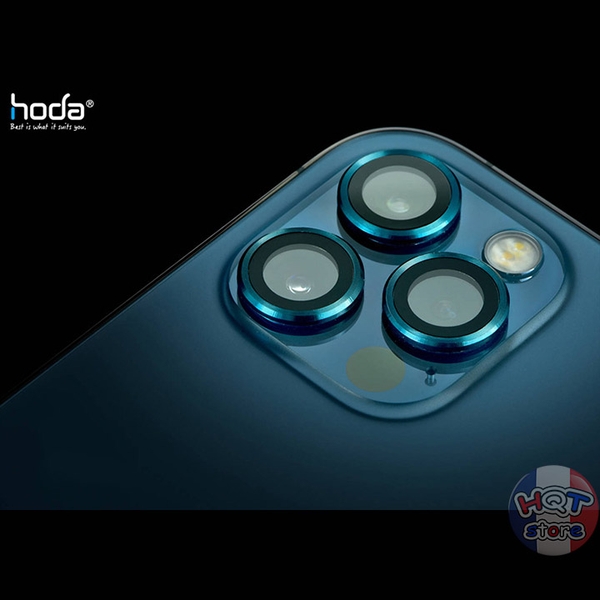 Ốp viền kính bảo vệ Camera Hoda Sapphire IPhone 12 Pro Max / 12 Pro