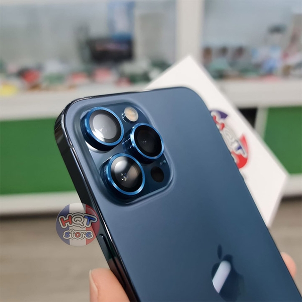 Ốp viền kính bảo vệ Camera Hoda Sapphire IPhone 12 Pro Max / 12 Pro