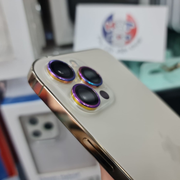 Ốp viền kính bảo vệ Camera Hoda Sapphire IPhone 12 Pro Max / 12 Pro