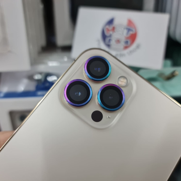 Ốp viền kính bảo vệ Camera Hoda Sapphire IPhone 12 Pro Max / 12 Pro