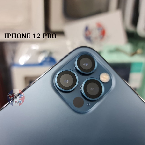 Ốp viền kính bảo vệ Camera Hoda Sapphire IPhone 12 Pro Max / 12 Pro