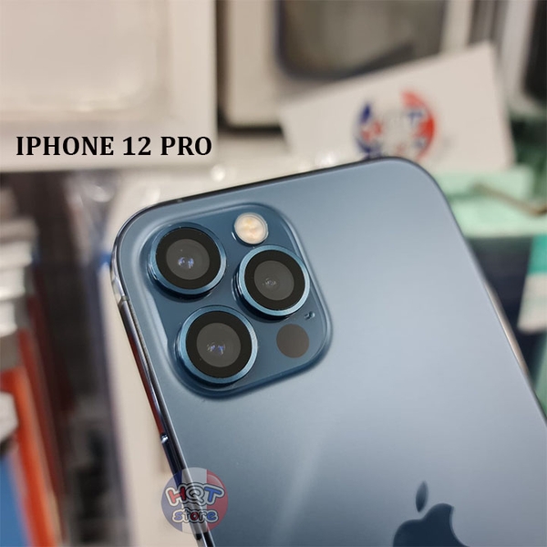 Ốp viền kính bảo vệ Camera Hoda Sapphire IPhone 12 Pro Max / 12 Pro