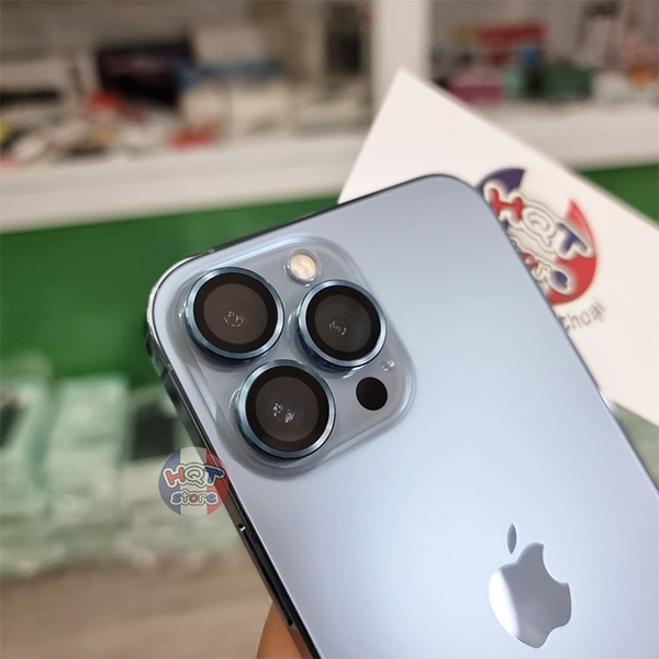 Ốp viền kính bảo vệ Camera Hoda Sapphire IPhone 13 Pro Max / 13 Pro