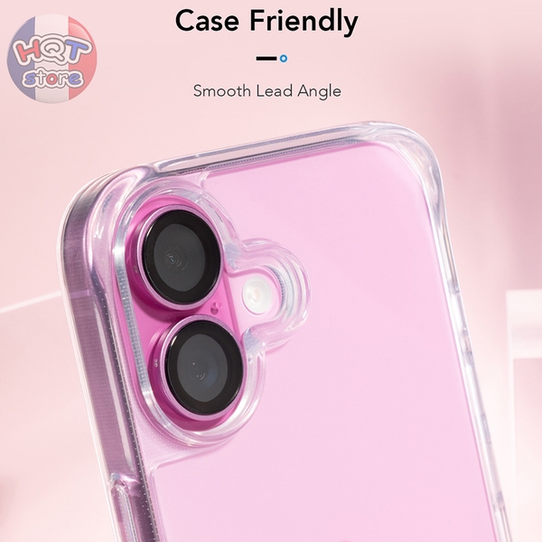 Ốp viền kính bảo vệ Camera Hoda Sapphire IPhone 16 Plus / 16