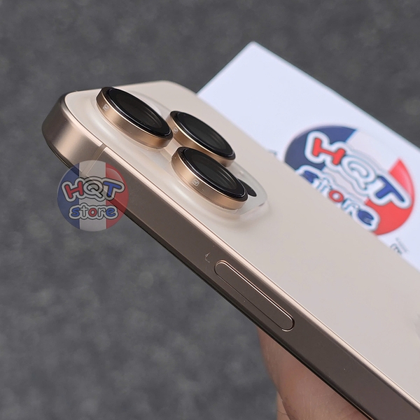 Ốp viền kính bảo vệ Camera Hoda Sapphire IPhone 16 Pro Max / 16 Pro