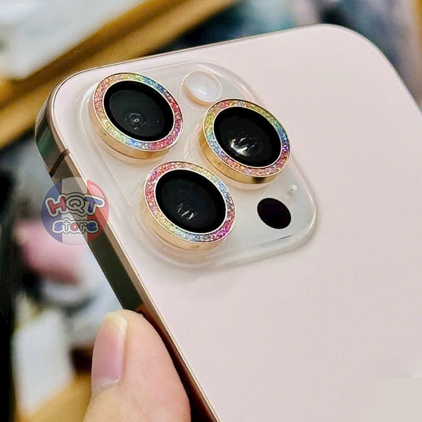 Ốp viền kính bảo vệ Camera Hoda Sapphire IPhone 16 Pro Max / 16 Pro
